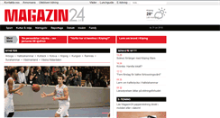 Desktop Screenshot of magazin24.se
