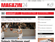 Tablet Screenshot of magazin24.se